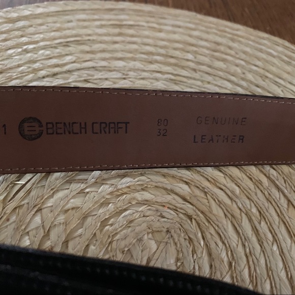 Bench Craft GenuineLeather Made In Canada Men Belt - Picture 4 of 15